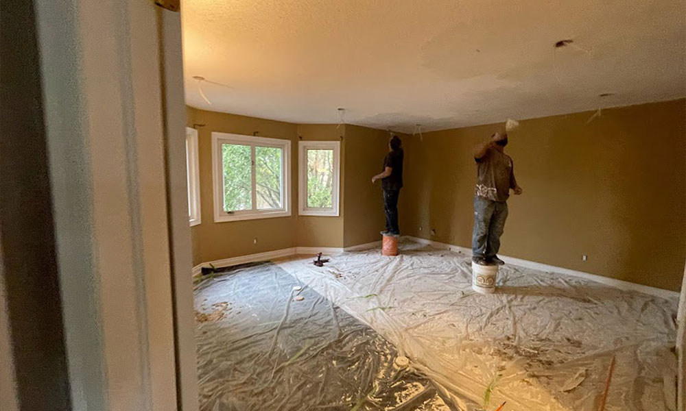 residential painting project 1-3