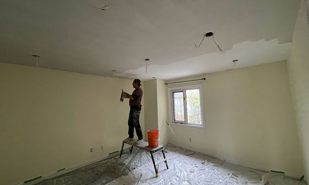 residential painting project 1-4